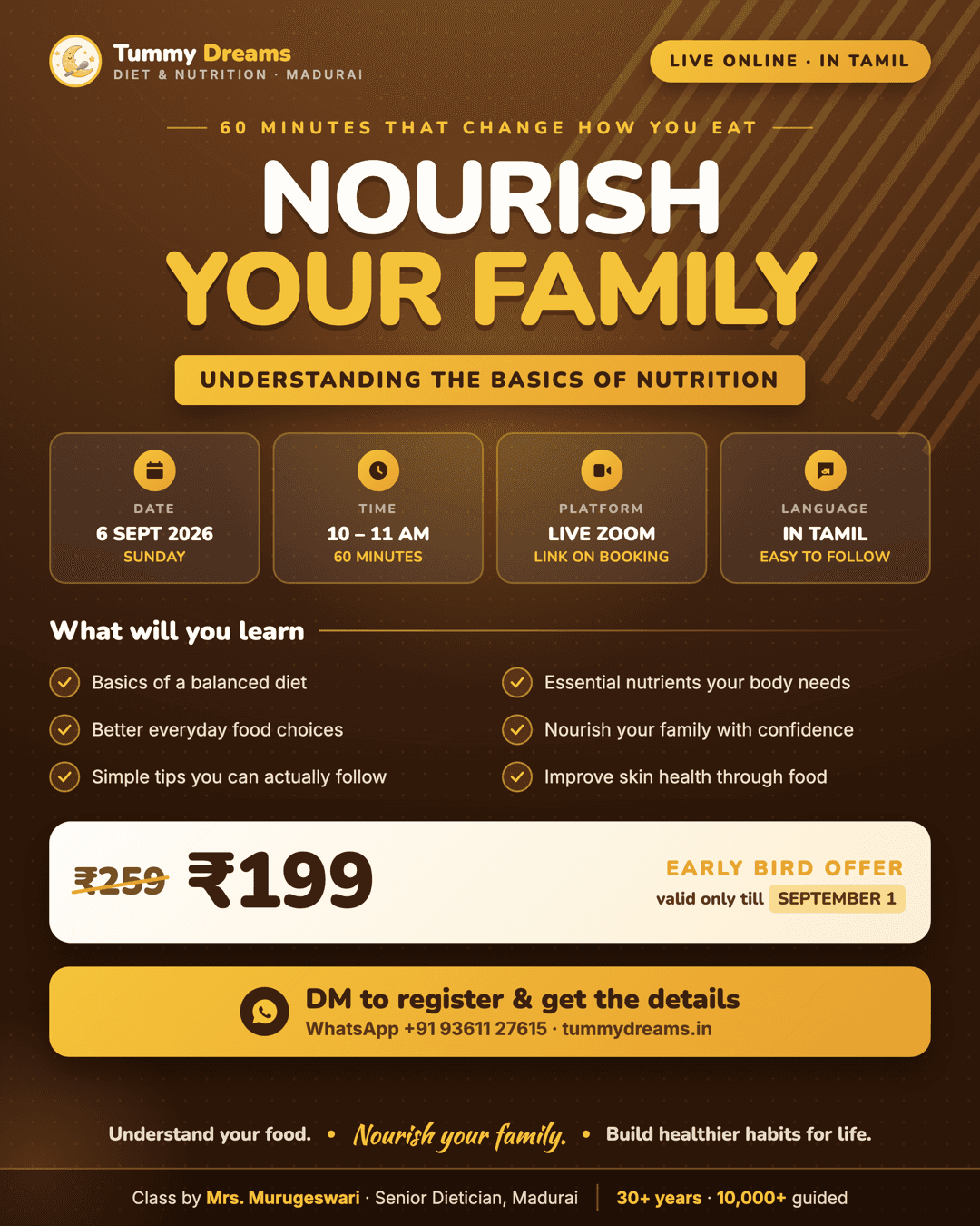 Nourish Your Family poster